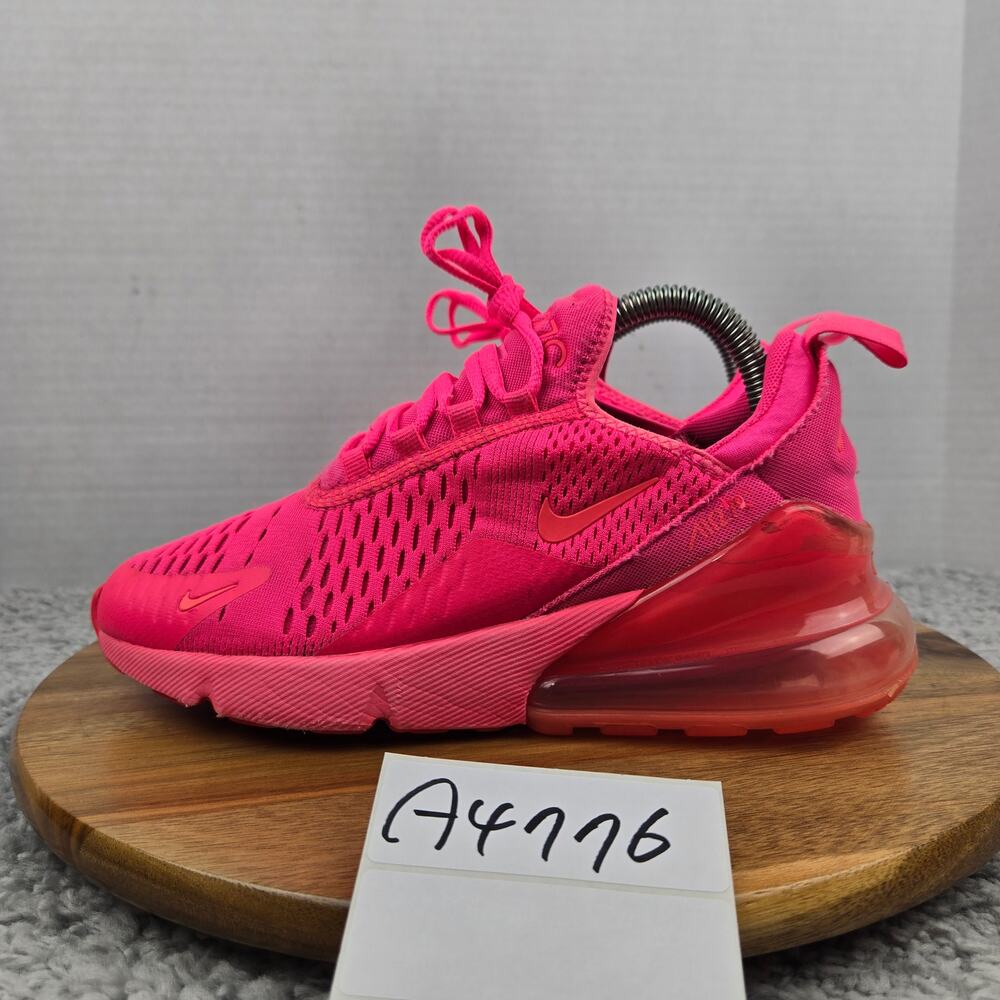 Nike Womens 7 Air Max 270 Triple Pink Lifestyle Gym Athletic Sneaker FD0293-600